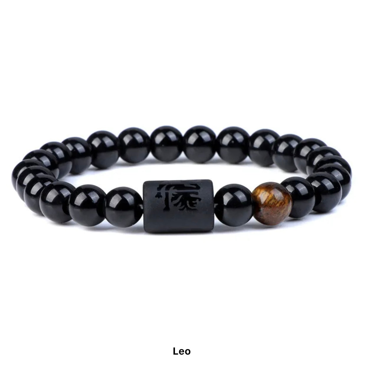 Leo Zodiac Horoscope Sign Beads Bracelet