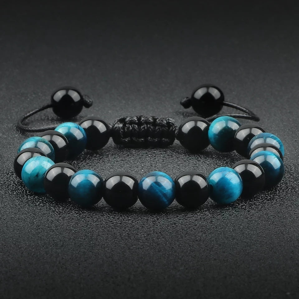 Natural Blue Aventurine stone Energy Bracelet