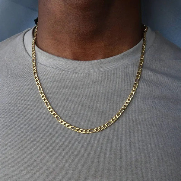 3mm Figaro Neck Chain For Men