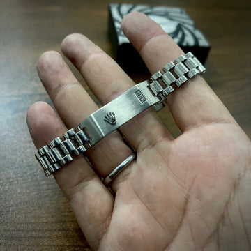 12mm Silver RLX Crown Jubilee Bracelet for Men