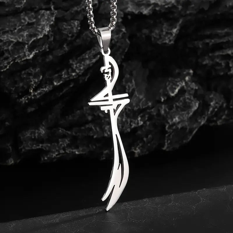 Zulfiqar Sword Hazrat Ali Mula Sword Pendant Necklace