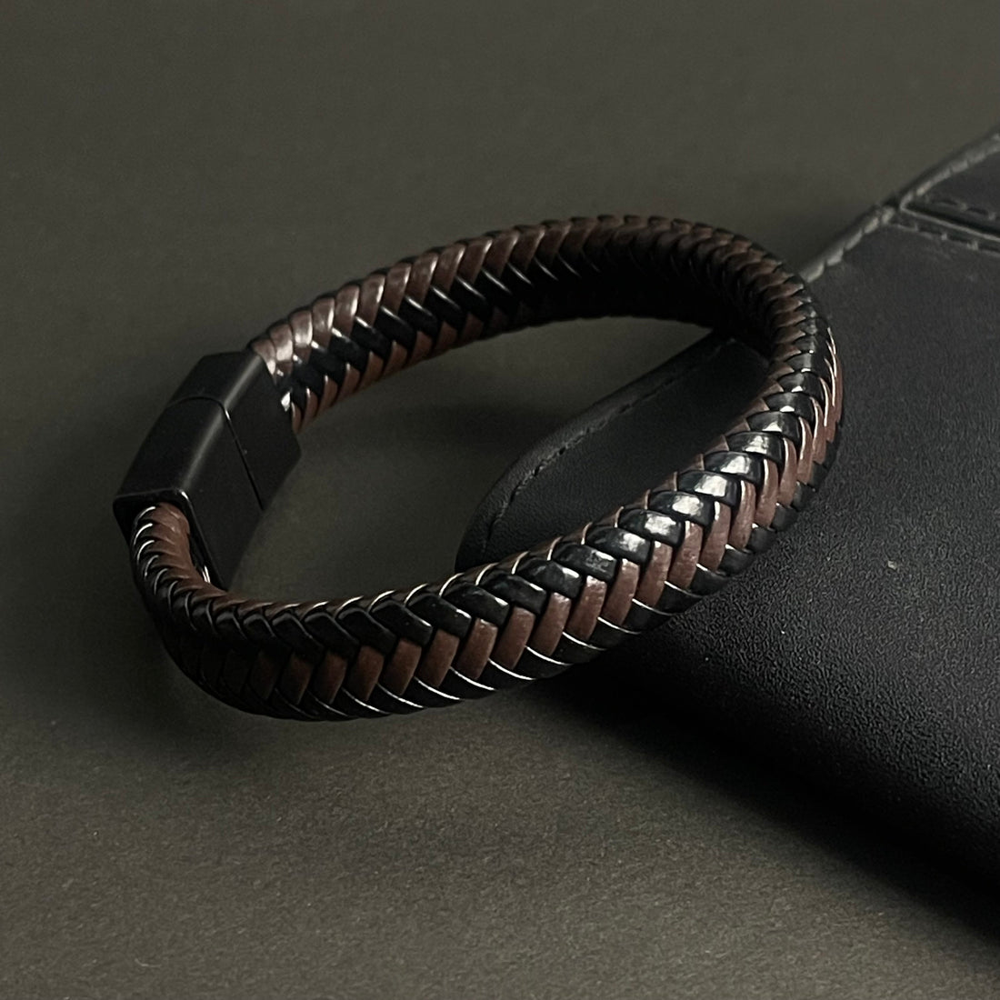 Smooth Wrap Brown Leather Bracelet