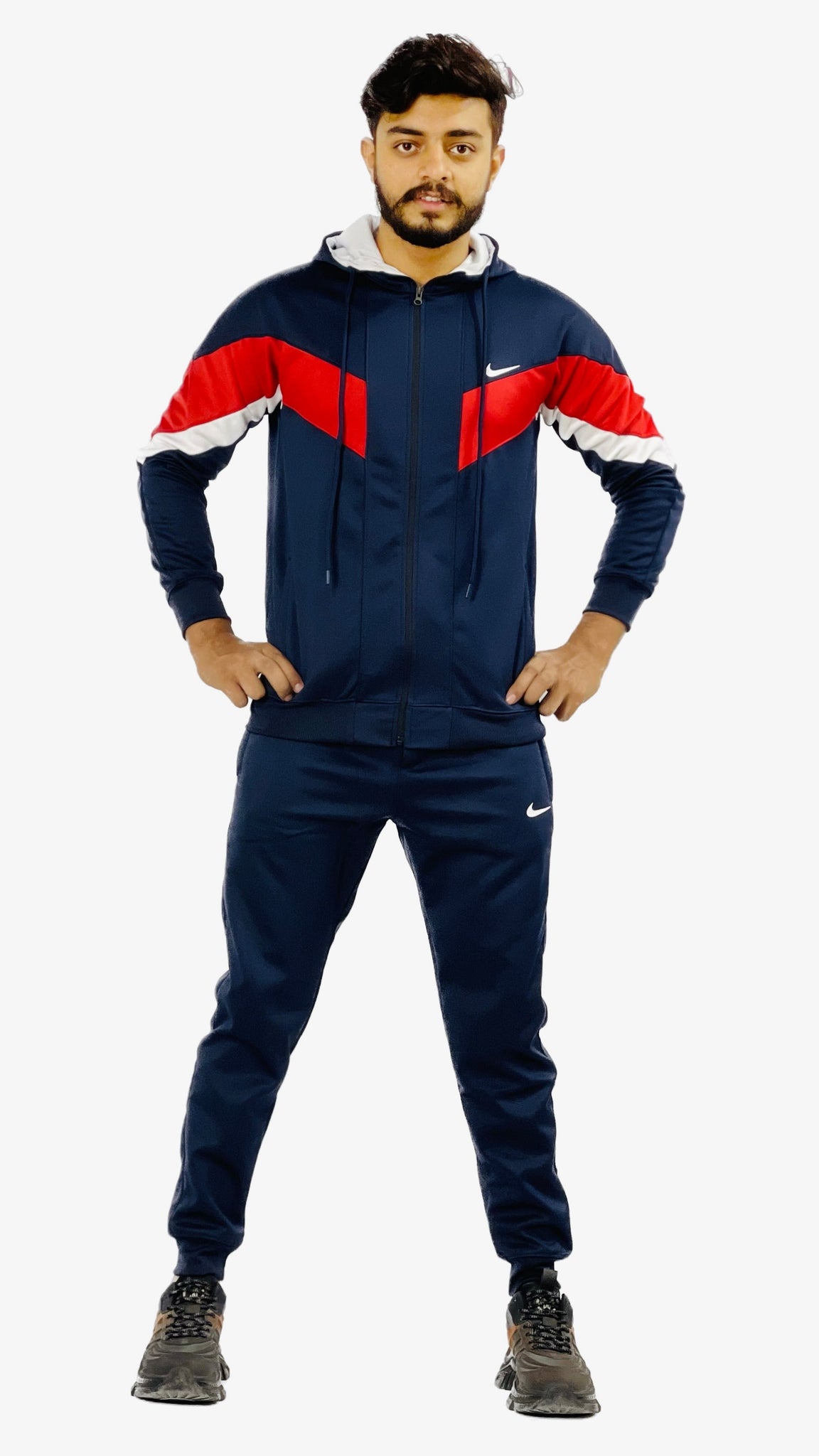 NK AthleticFlex Slim Fit Track Suit - Blue