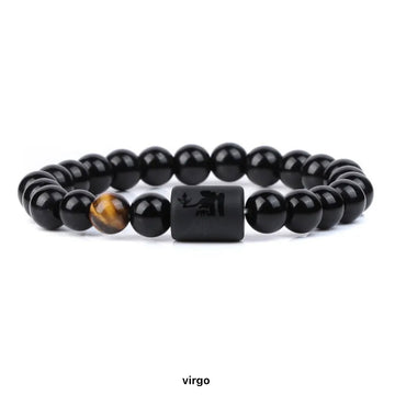 Virgo Zodiac Horoscope Sign Beads Bracelet