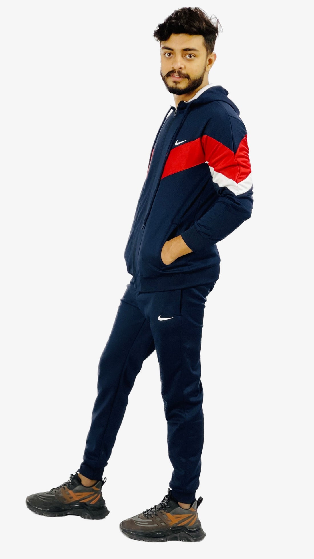 NK AthleticFlex Slim Fit Track Suit - Blue