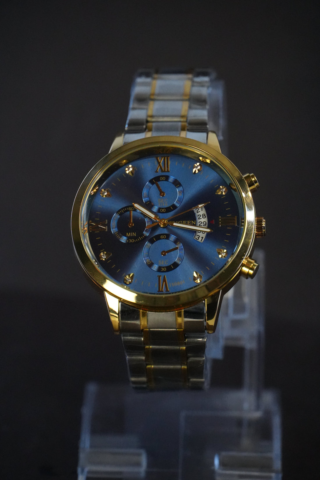 Fngeen Royal Blue Chronograph Men's Watch