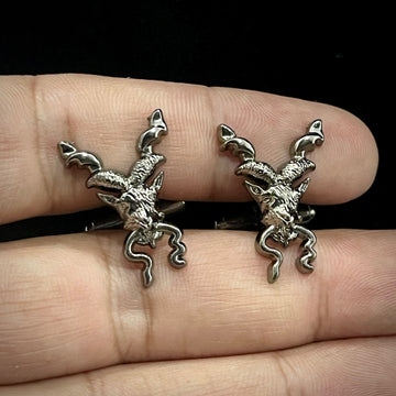 Smoke Black Markhor Cufflinks For Men