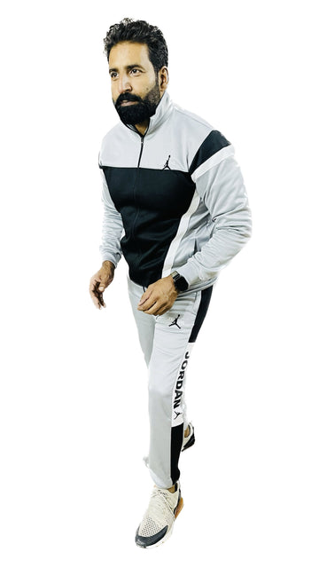 Jordan Air Premium Track Suit - Grey & Black