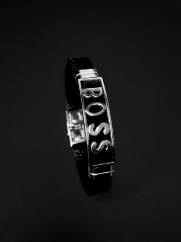 BOSS Classic Leather Bracelet