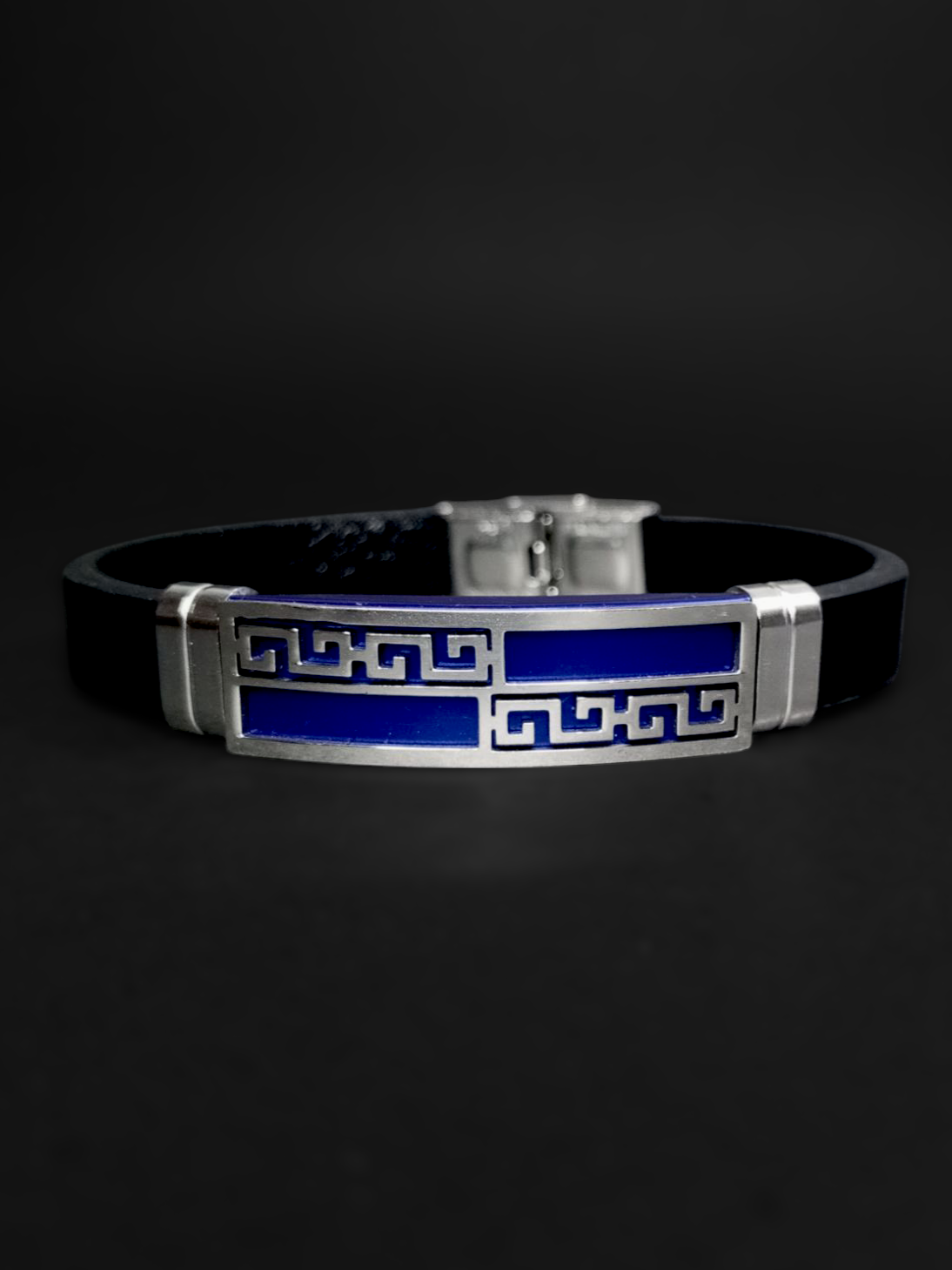 GUCCI Blue Leather Bracelet