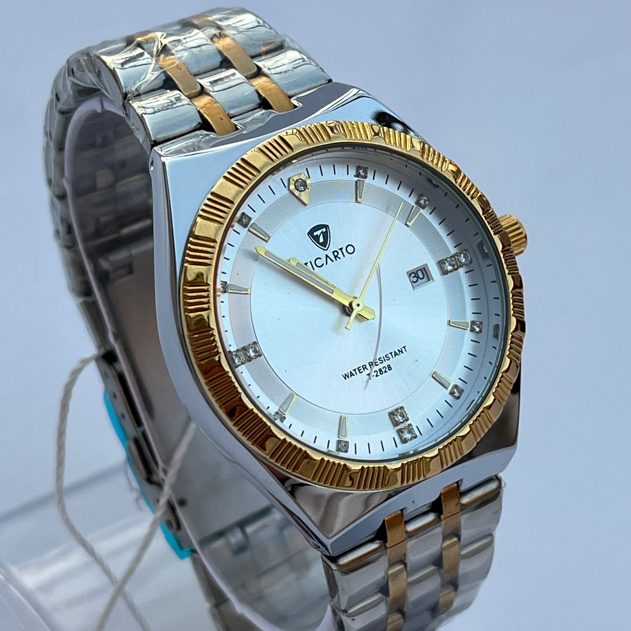 Ticarto Diamond Watch – 4 Elegant Color Variants