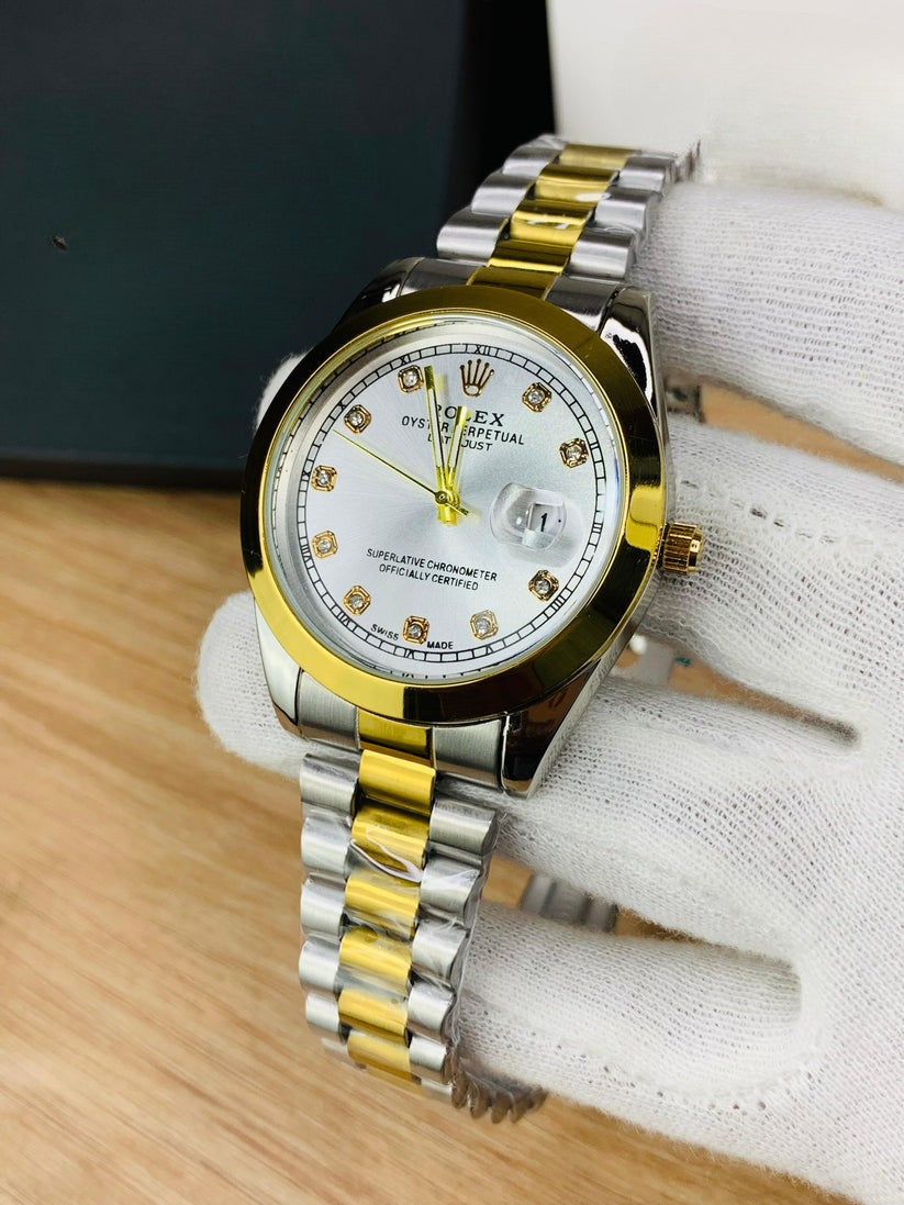 Rolex Branded Stone Model ( White )